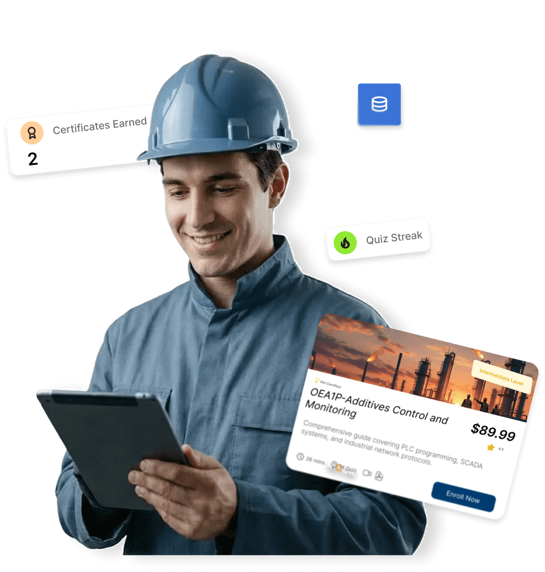 Learner with tablet
